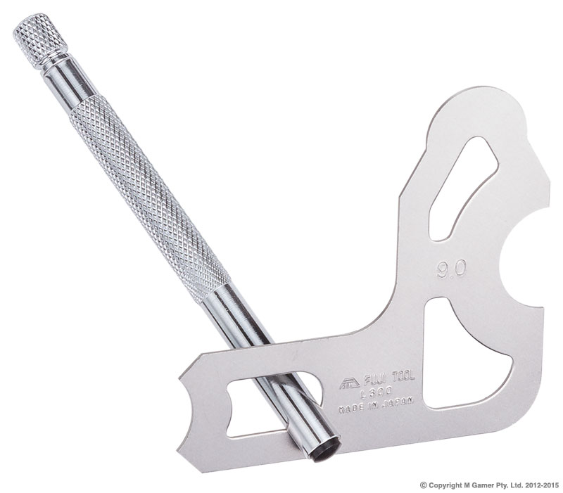 Fuji Tool 0.513mm 180° Radius Gauge Set Gamer